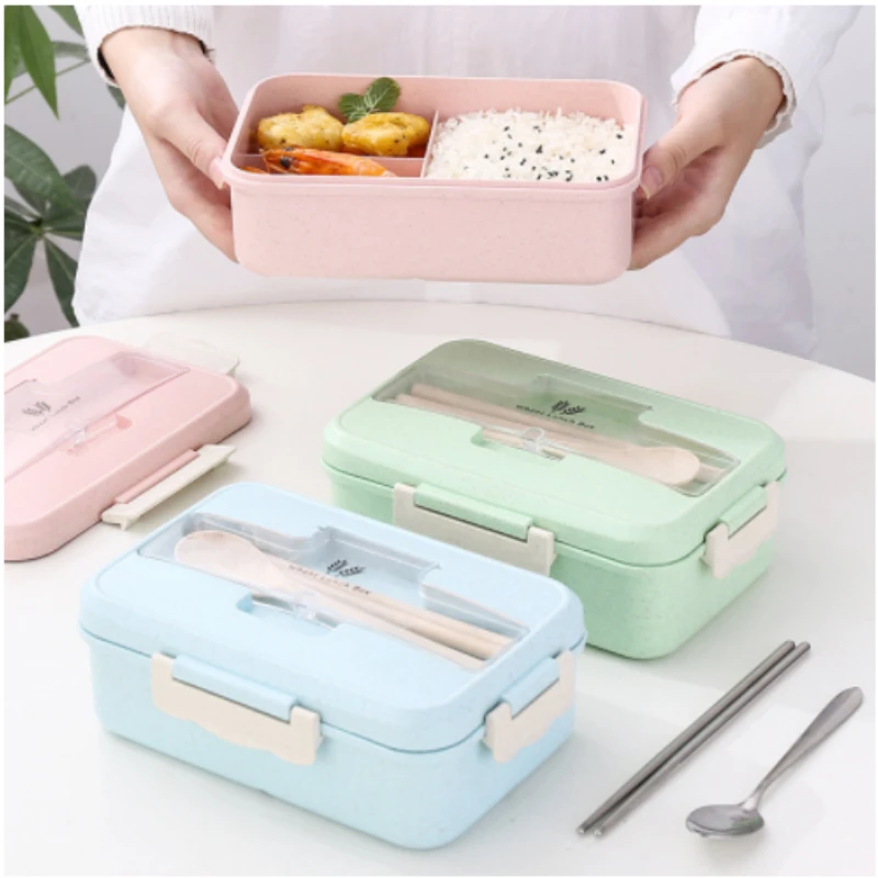 Meal Prep Bag - Mikrowelle Lunchbox Weizens troh Geschirr Lebensmittel