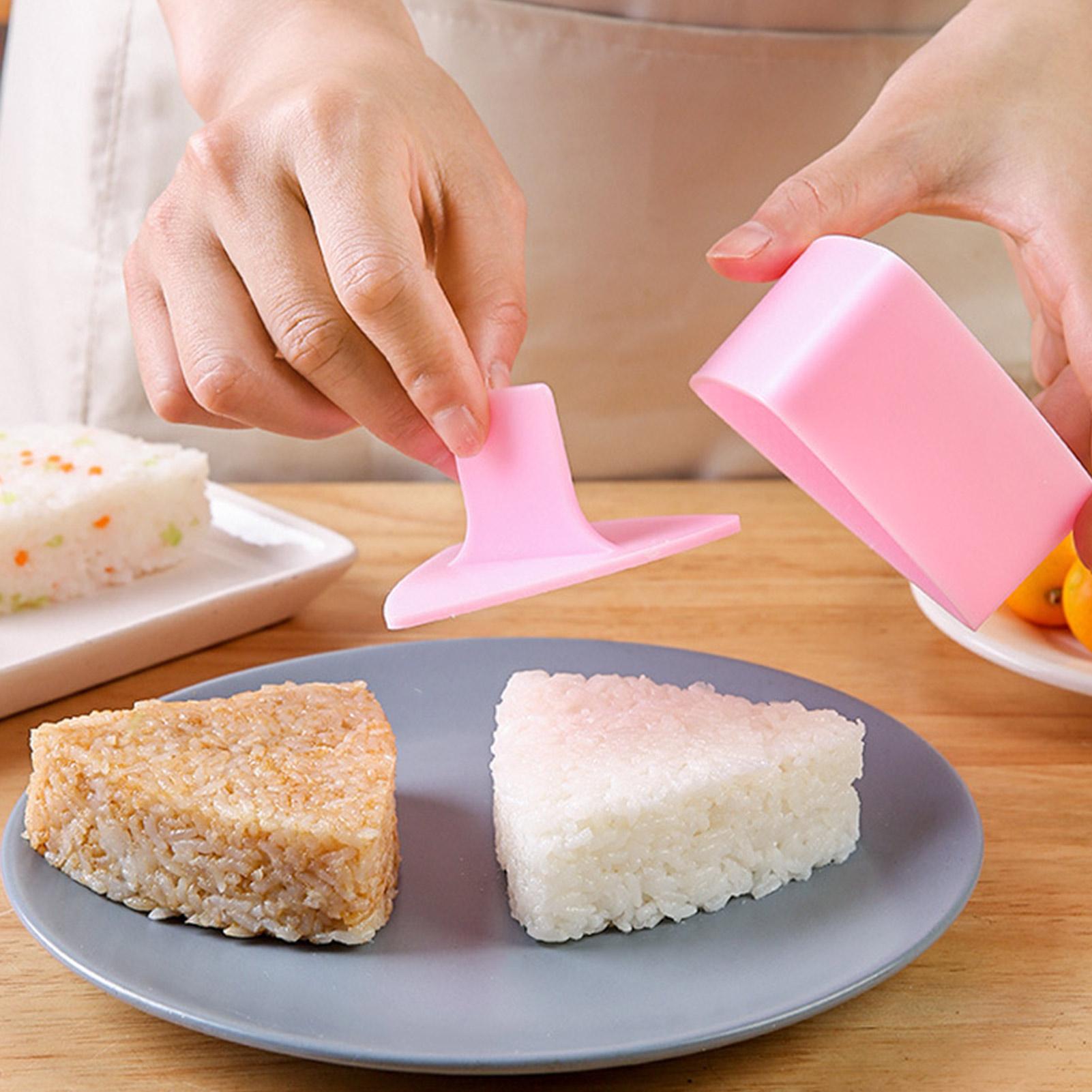 Rice Ball Mold - Sushi-Form Dreieckige Form Onigiri Reisballen-Presse Dreieckige