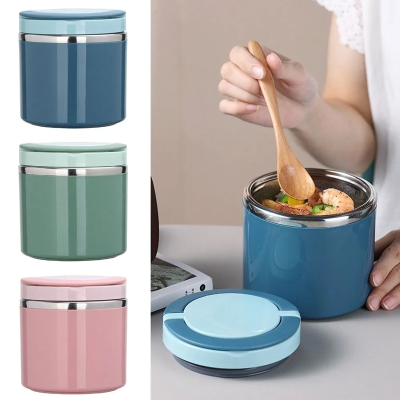Meal Prep Tupperware - Suppe Thermos Lebensmittel Jar Isolierte Mittagessen