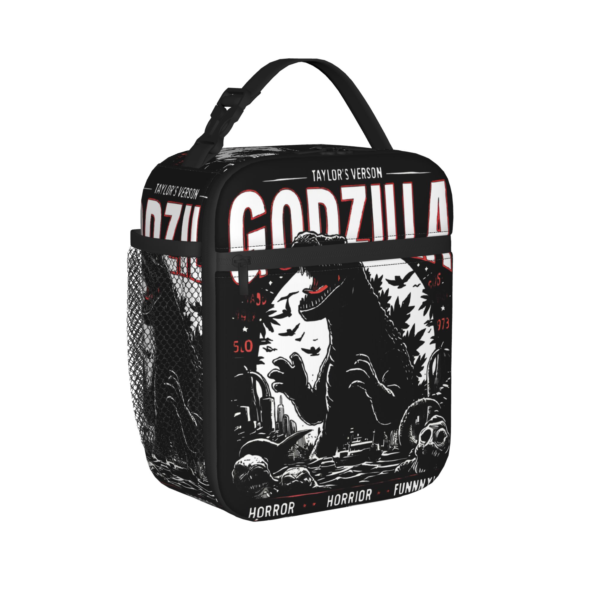 Meal Prep Bag - Godzillaed Anime Isolierte Lunchtaschen, Thermotasche, wiederverwendbar,