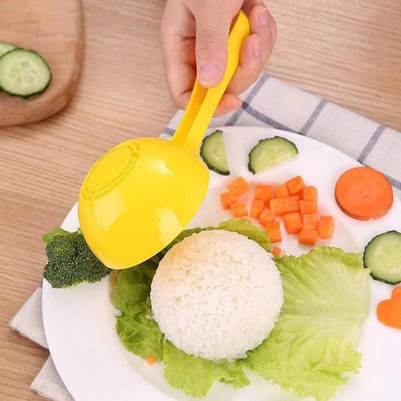 Rice Ball Mold - 1pc Halbkreisförmige Reis Ball Form Lebensmittel
