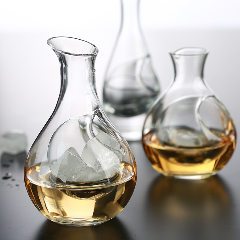 Glass Container Set - Haushalts-Eisweinkühler-Set Japanischer Sake-Krug mit Großer Kapazität