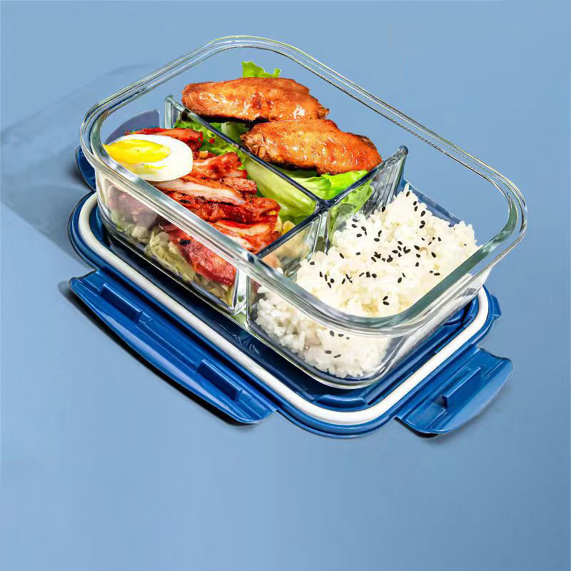 Meal Prep Tupperware - Lunchbox im neuen Stil aus Glas,