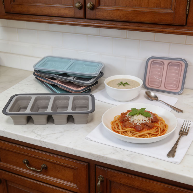 Große Eiswürfelformen für den  – Meal Prep Containers Bewertung und Preis