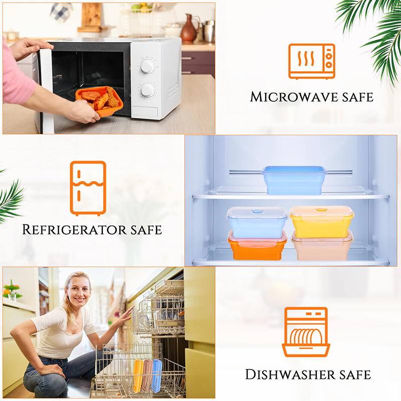 Zusammenklappbare Frischhalted – Meal Prep Tupperware Bewertung und Preis