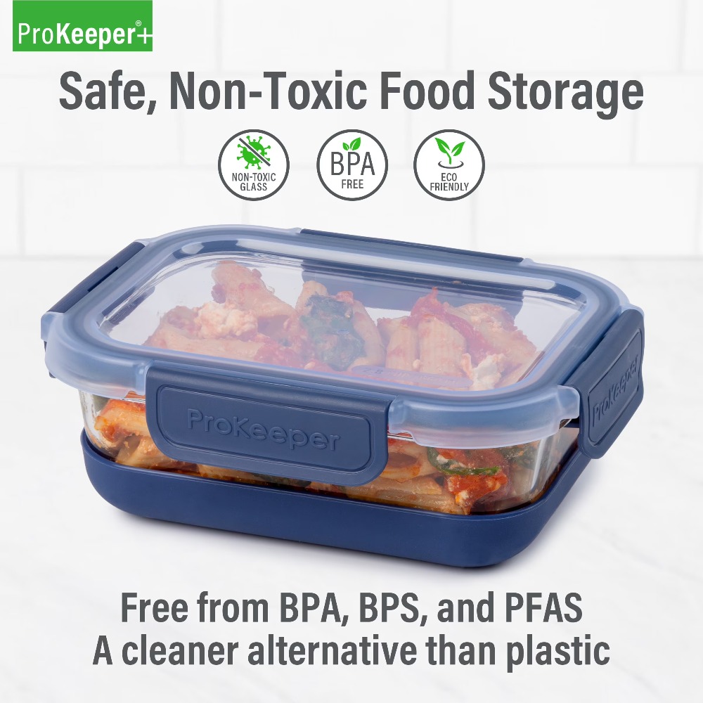 2,8-Cup Glas-Lebensmittelbehäl – Meal Prep Containers Bewertung und Preis