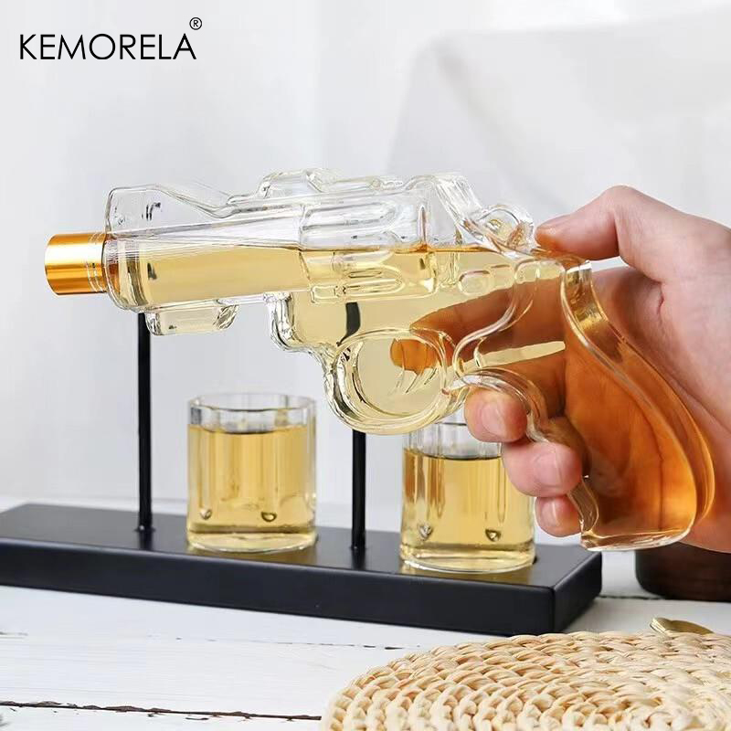 KEMORELA Revolver Glas Dekante – Glass Container Set Bewertung und Preis