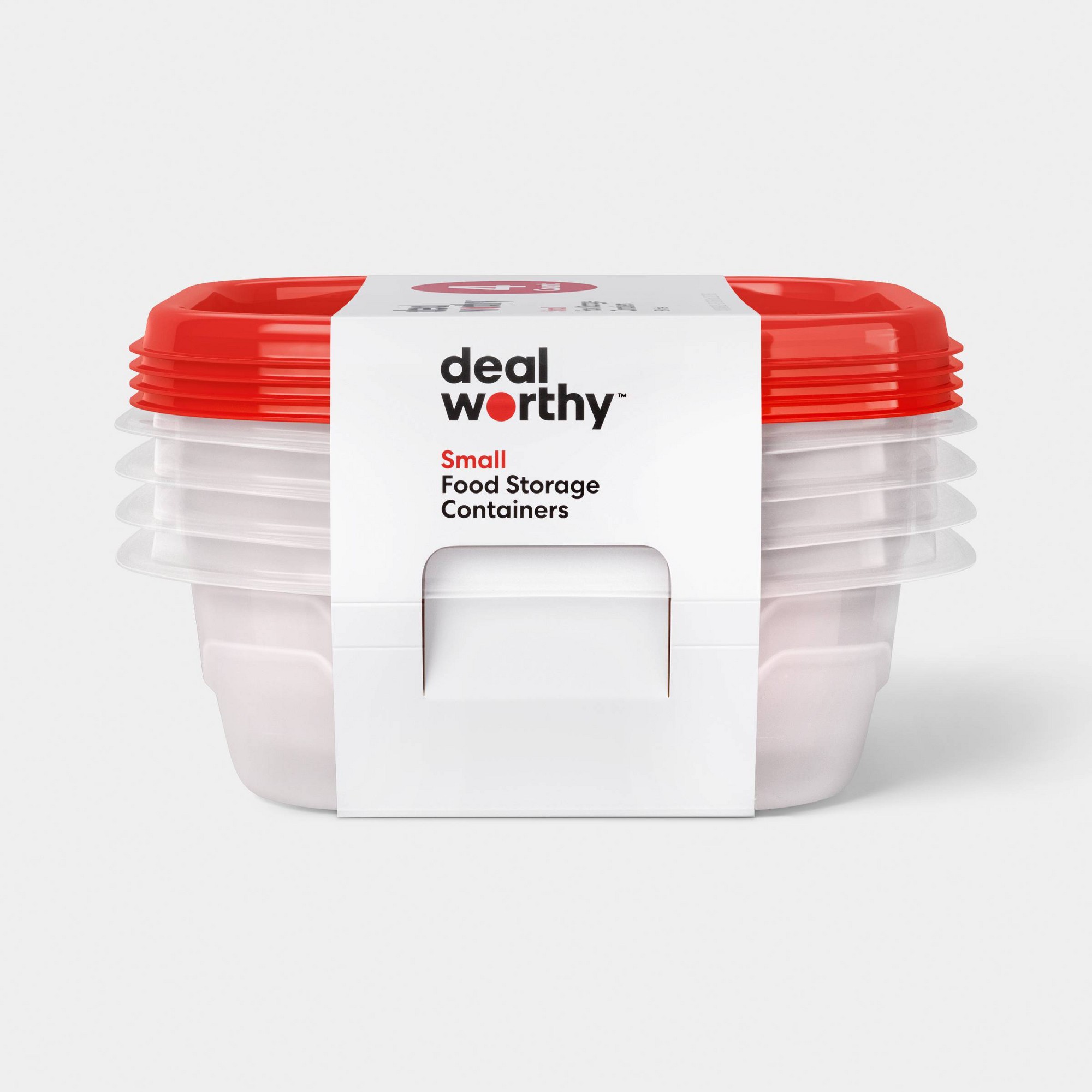 4er-Set kleine quadratische Le – Meal Prep Containers Bewertung und Preis