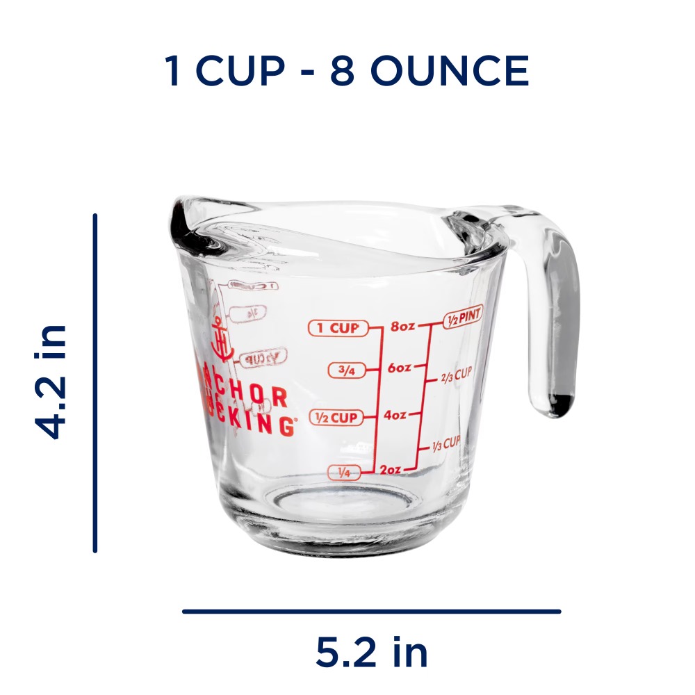 2er-Set Glas-Messbecher mit Gr – Meal Prep Usa Bewertung und Preis