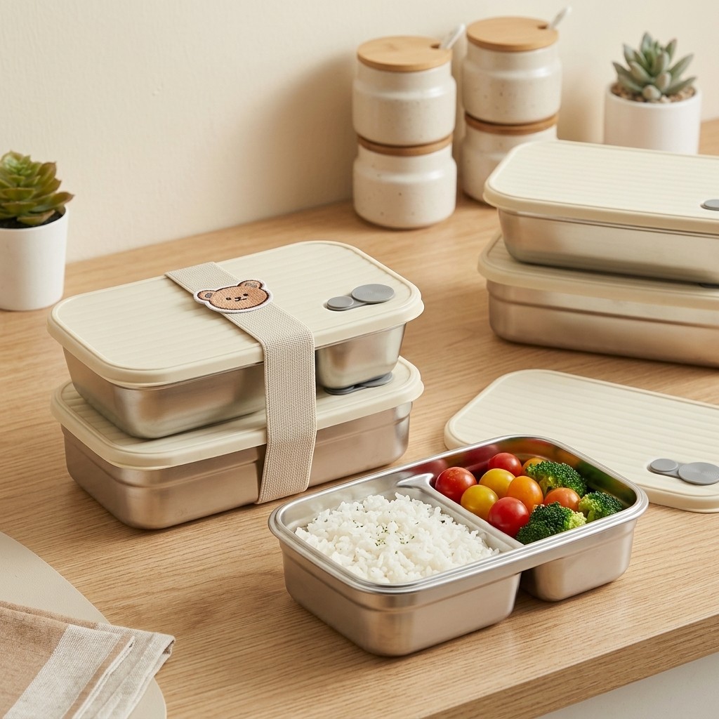 Edelstahl Bento-Box Metall-Lun – Meal Preparation Bewertung und Preis