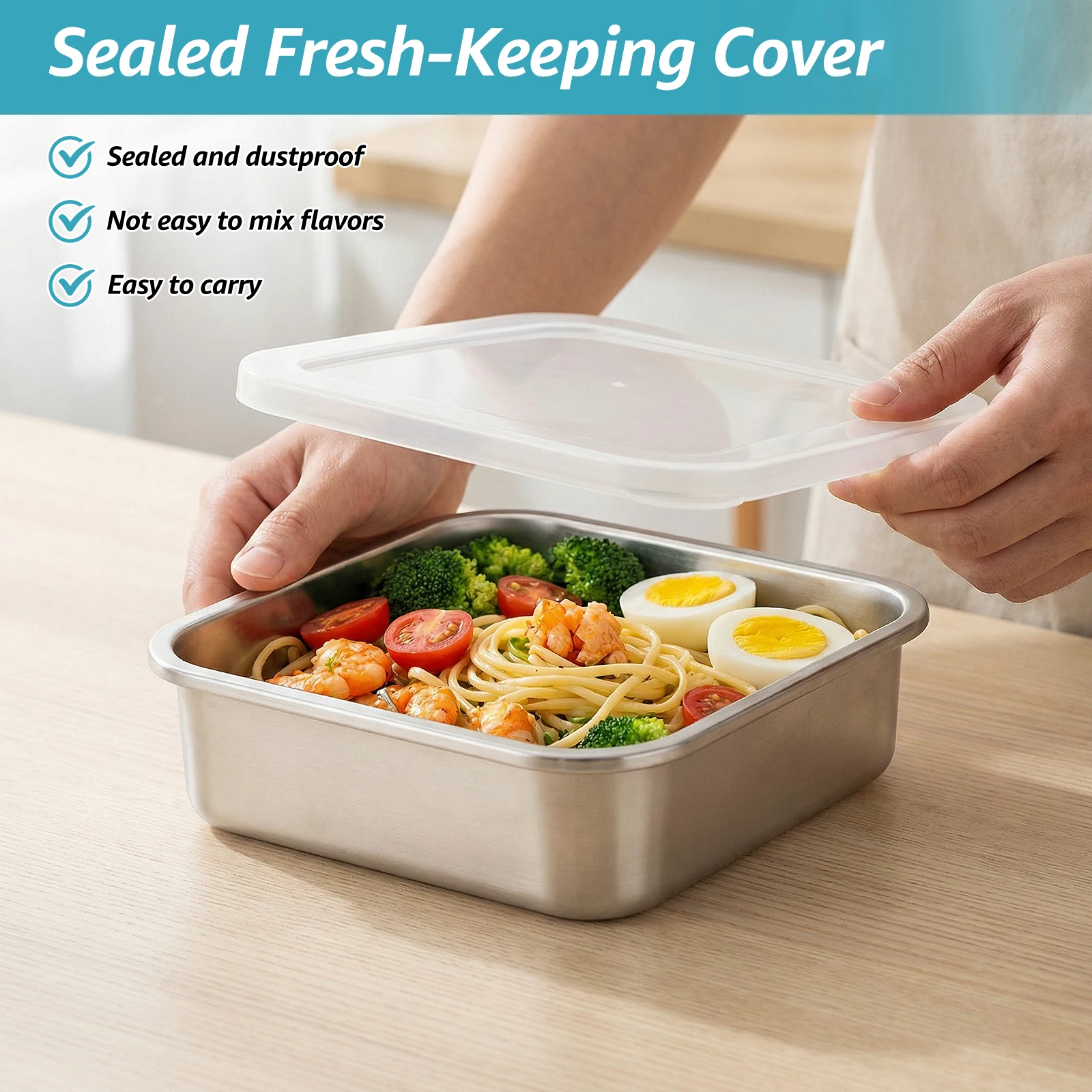 2-in-1 Edelstahl-Obstwaschschü – Meal Prep Containers Bewertung und Preis