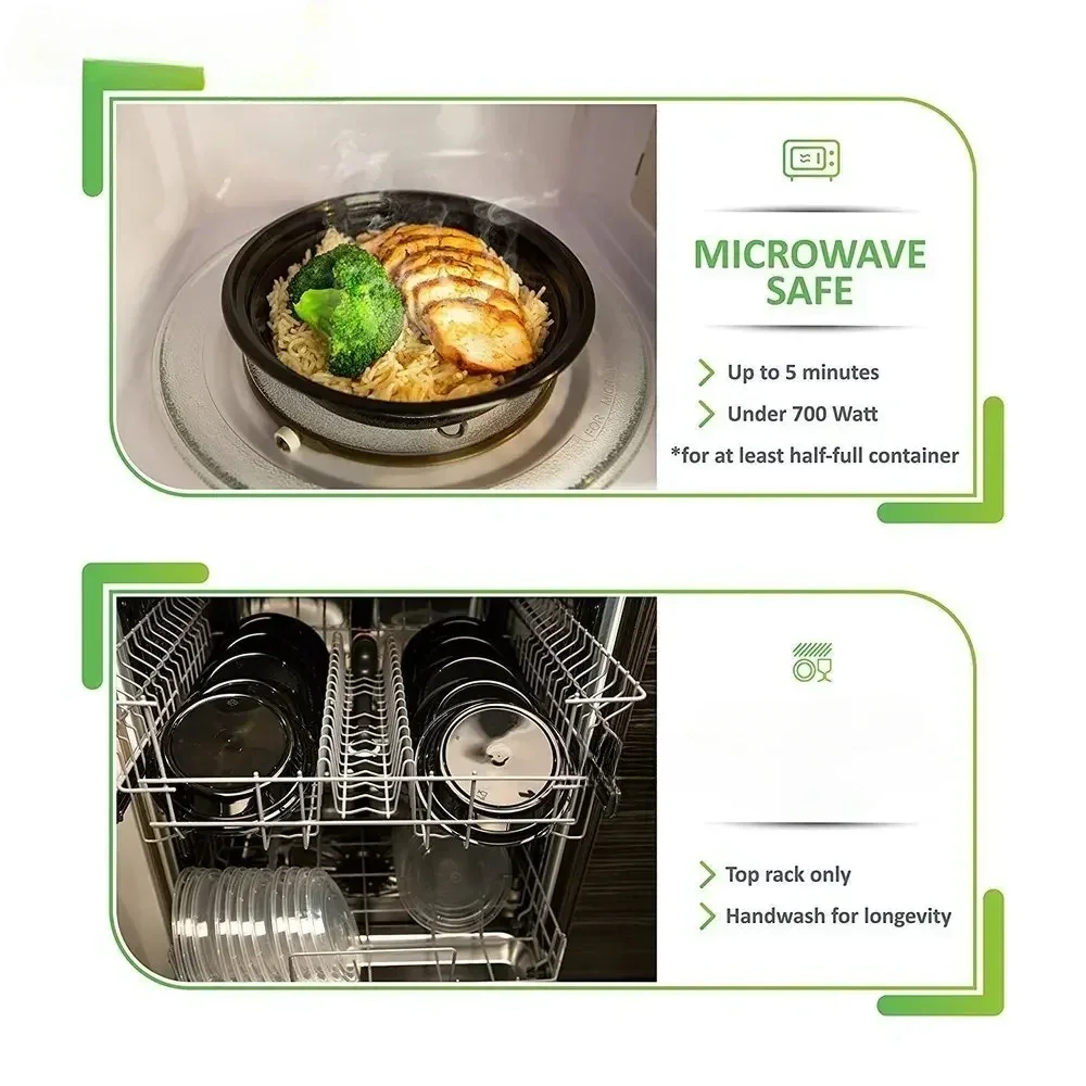 Meal Prep-Behälter, Kunststoff – Meal Prep Tupperware Bewertung und Preis