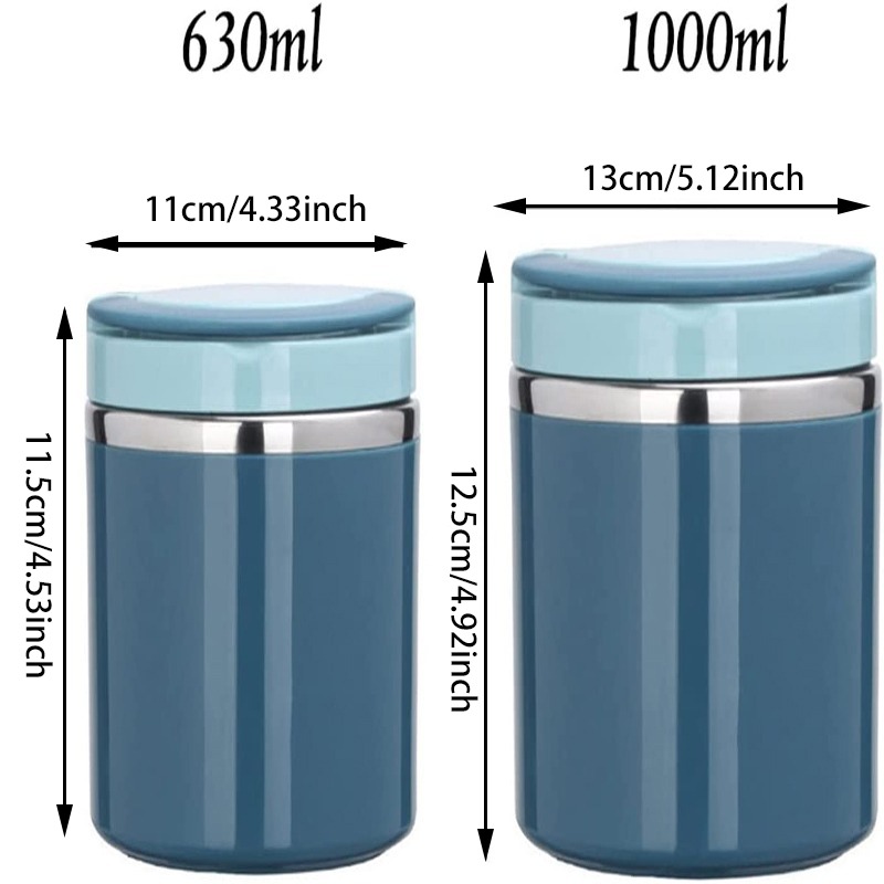 Suppe Thermos Lebensmittel Jar – Meal Prep Tupperware Bewertung und Preis