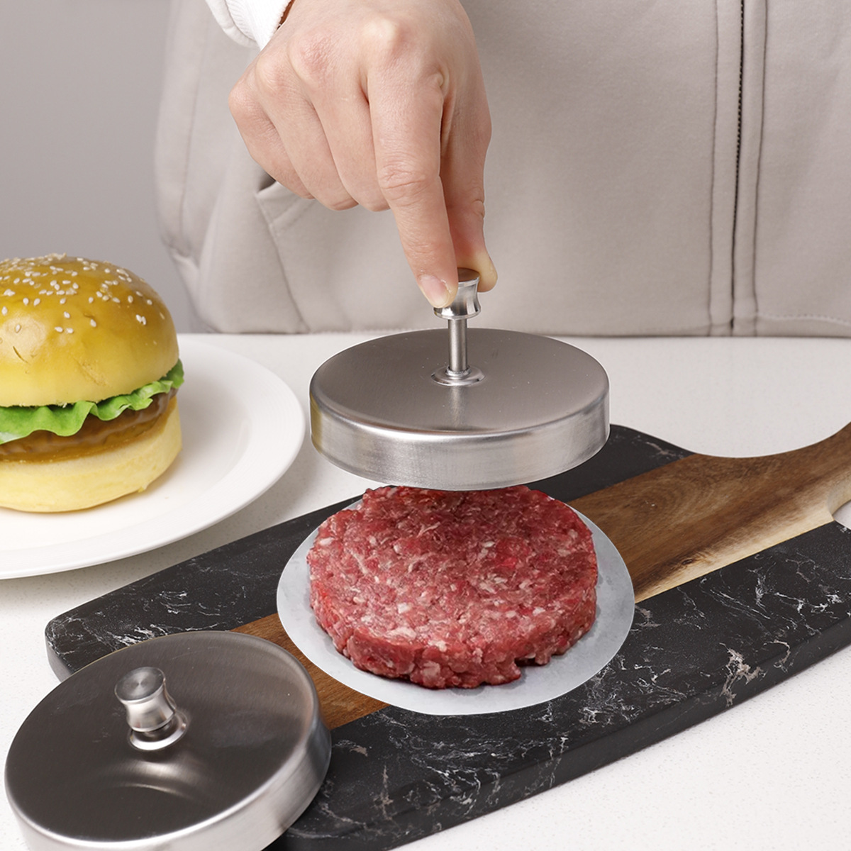 Edelstahl-Burgerform für Rindf – Rice Ball Mold Bewertung und Preis