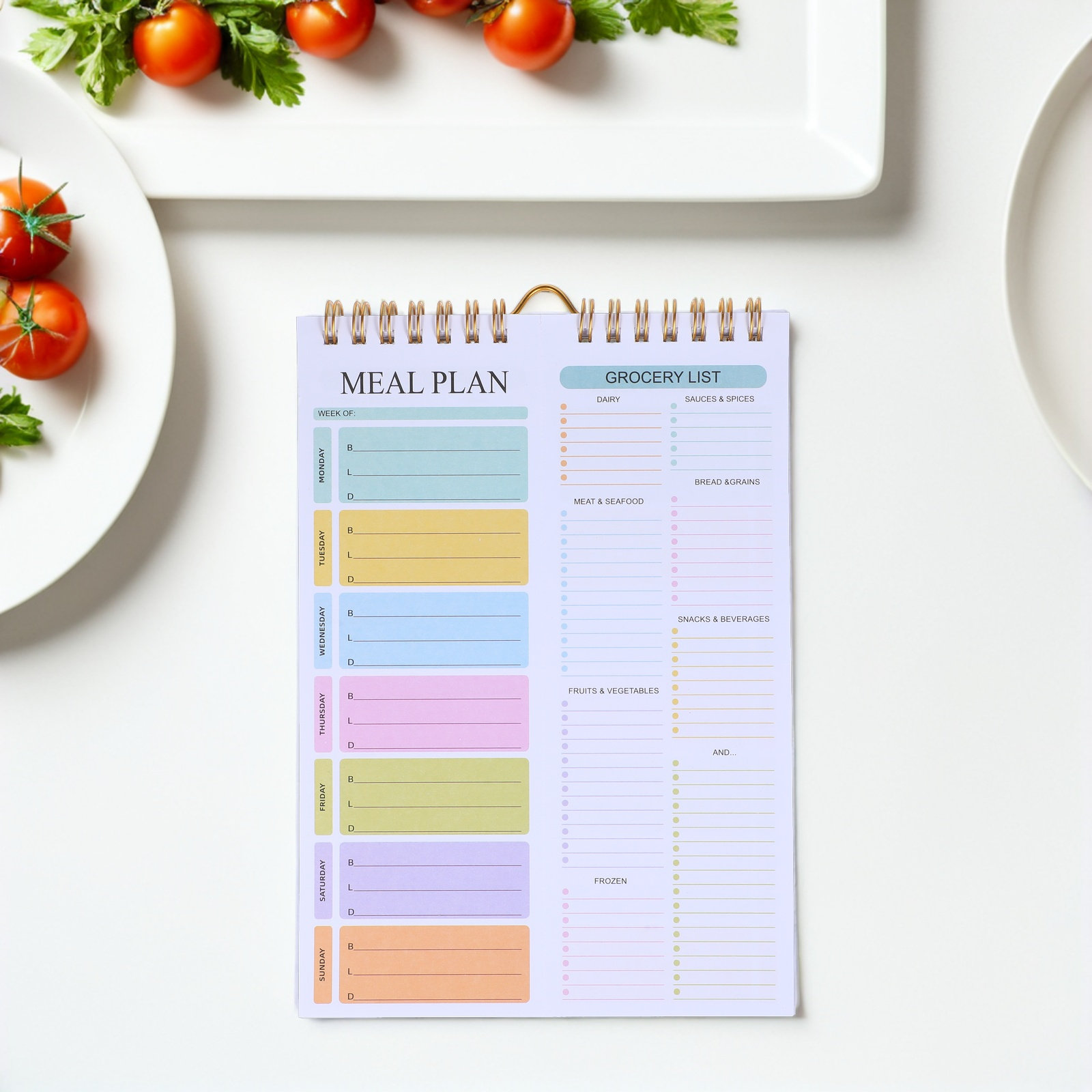 Wöchentlicher Mahlzeitenplaner – Meal Prep Grocery List Bewertung und Preis