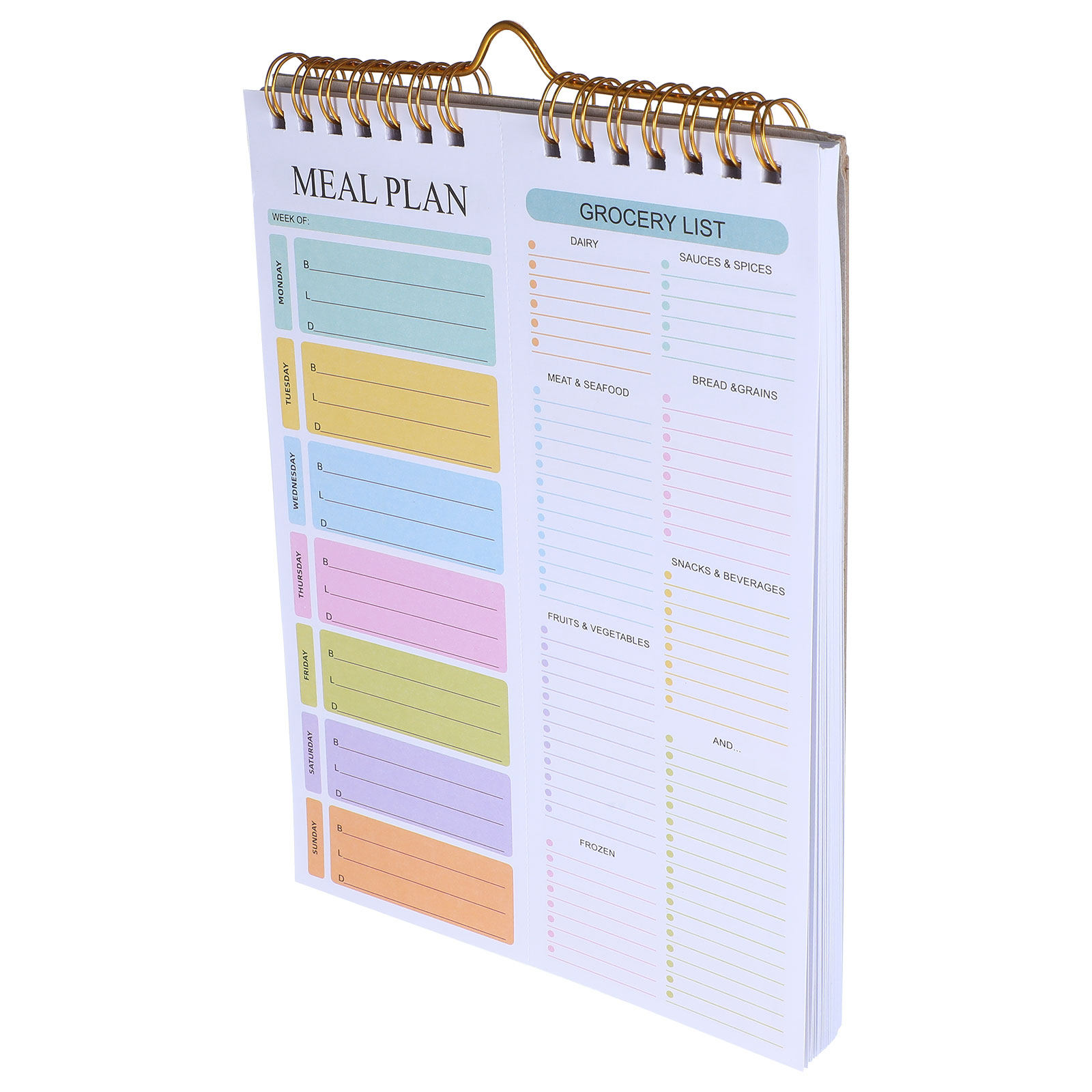 Wöchentlicher Mahlzeitenplaner – Meal Prep Grocery List Bewertung und Preis