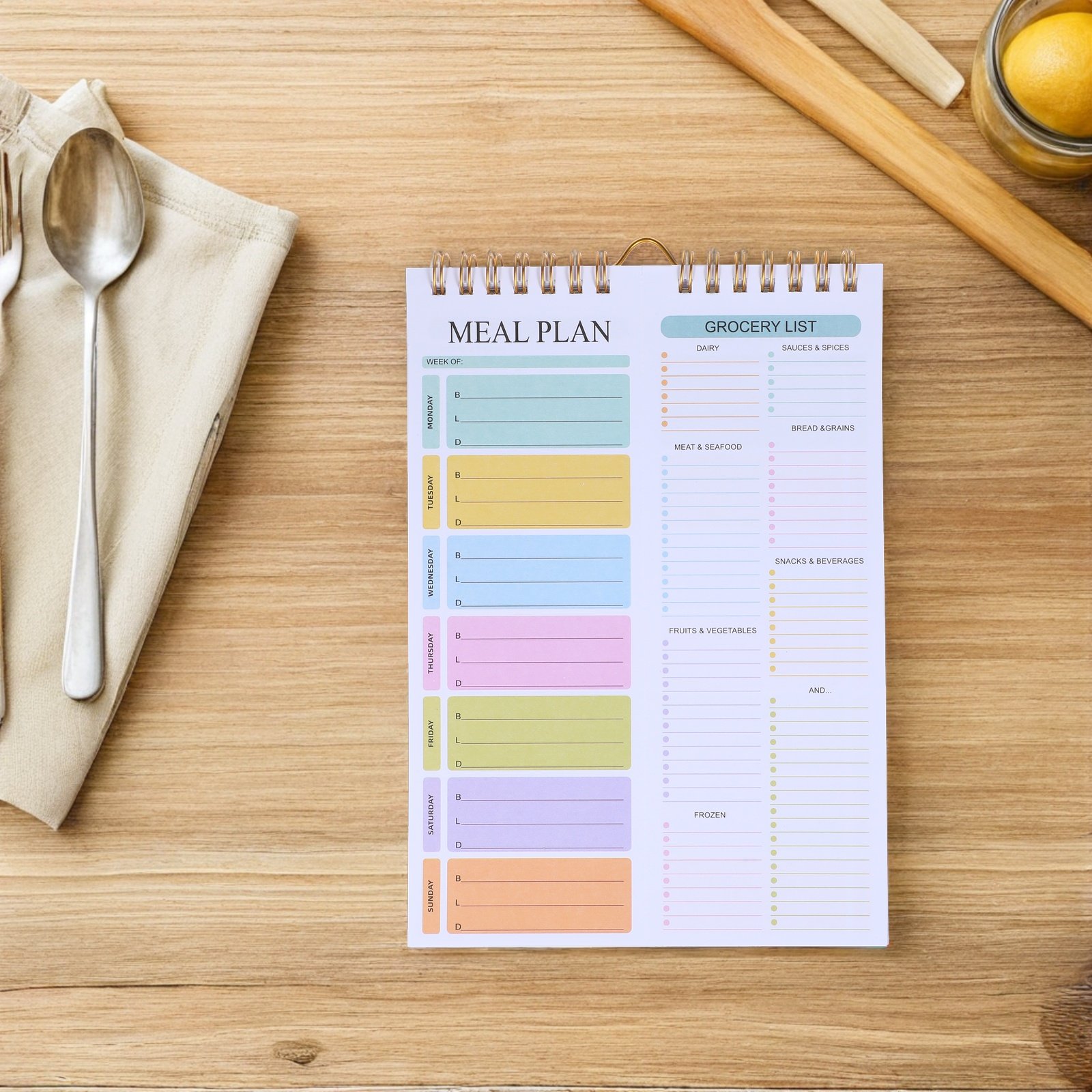 52 Blatt A5 Wochenmenüplaner N – Meal Prep Grocery List Bewertung und Preis