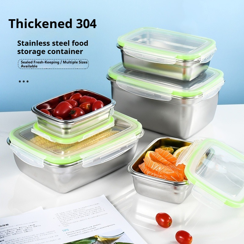 Lunchbox-Set aus Edelstahl 304 – Meal Prep Containers Bewertung und Preis