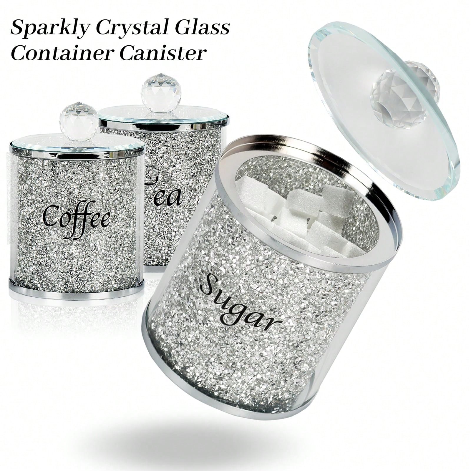 Kaffee-Zucker-Tee-Dosen-Set, g – Glass Container Set Bewertung und Preis