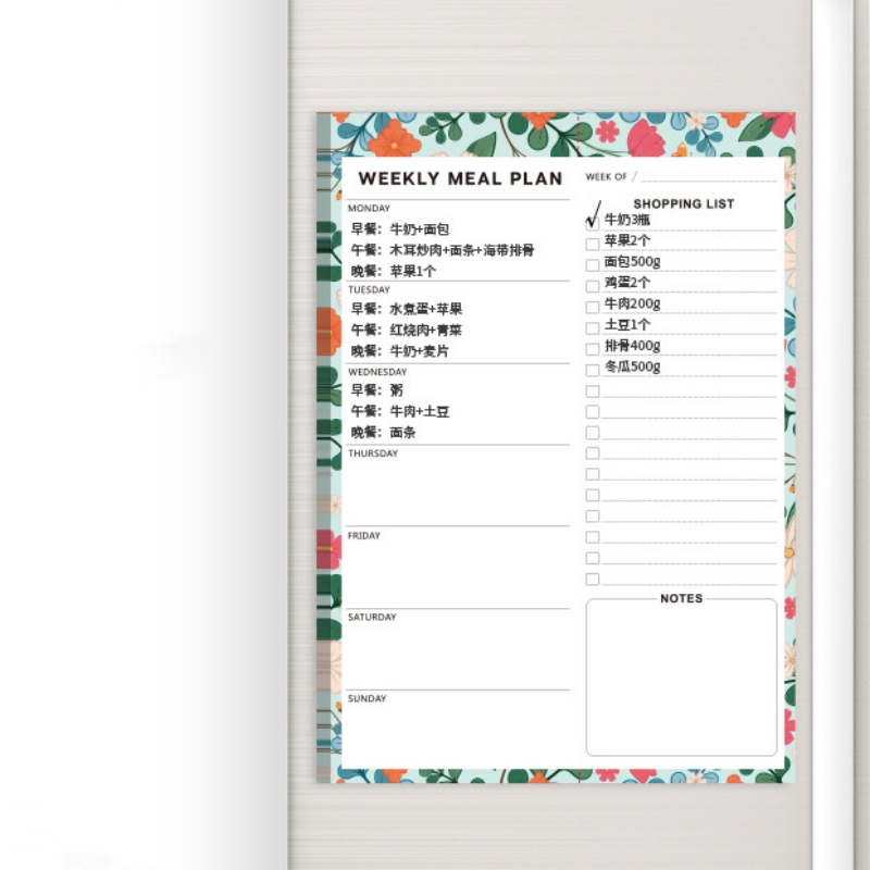 Mahlzeitenplaner, Kühlschrankm – Meal Prep Grocery List Bewertung und Preis