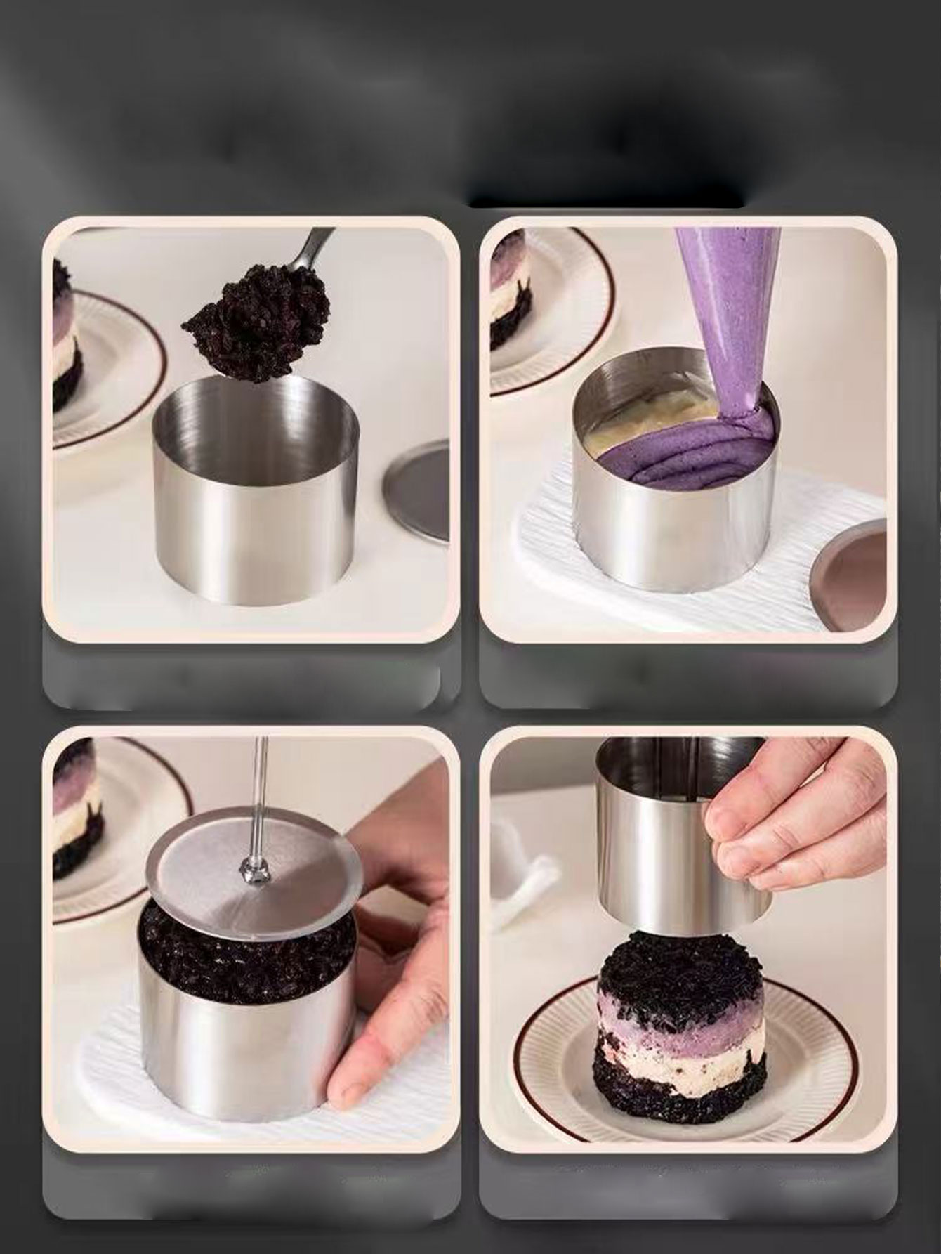 304 Edelstahl Lila Reis Taro P – Rice Ball Mold Bewertung und Preis