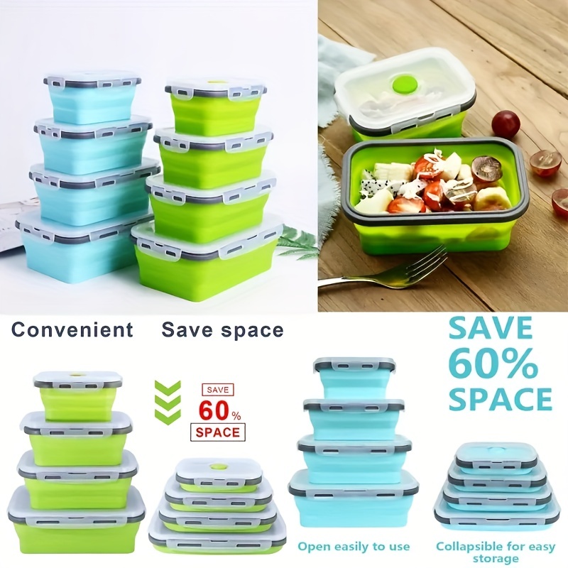 1/4 Stück zusammenklappbarer S – Meal Prep Tupperware Bewertung und Preis