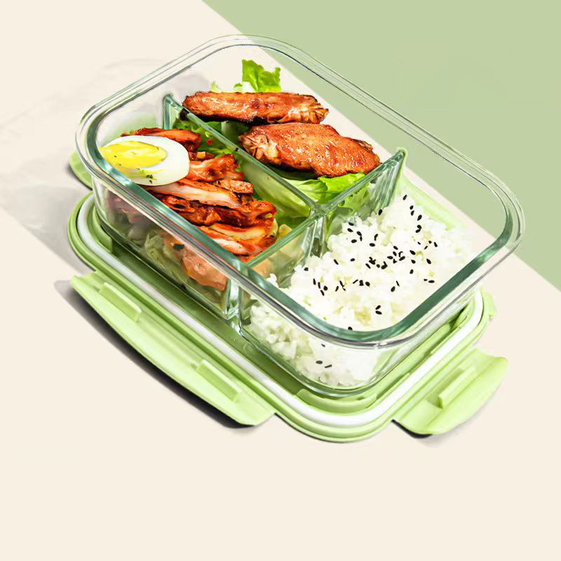 Lunchbox im neuen Stil aus Gla – Meal Prep Tupperware Bewertung und Preis